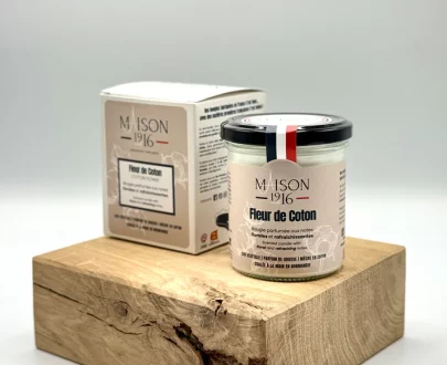 Bougie parfumée 180g - Fleur de Coton