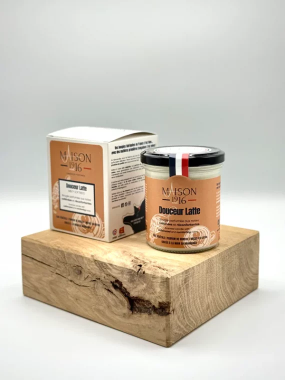Bougie parfumée 180g - Douceur Latte