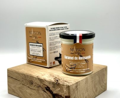 Bougie parfumée 180g - Caramel de Normandie