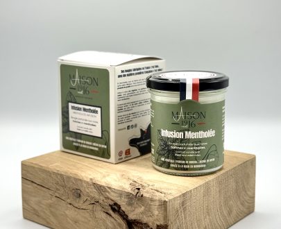 Bougie parfumée 180g - Infusion Mentholée