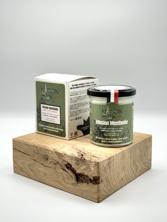 Bougie parfumée 180g - Infusion Mentholée
