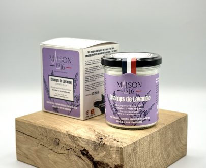 Bougie parfumée 180g - Champs de Lavande