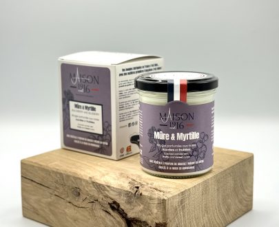 Bougie parfumée 180g - Mûre & Myrtille