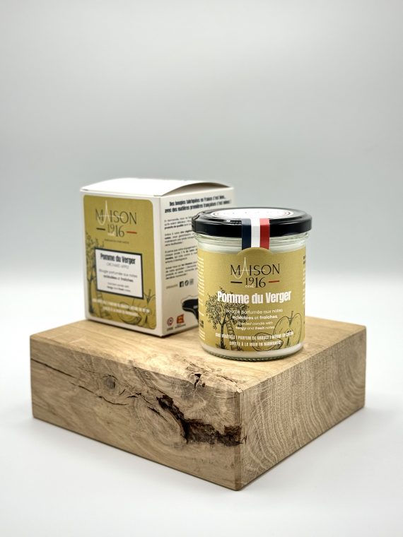 Bougie parfumée 180g - Pomme du Verger
