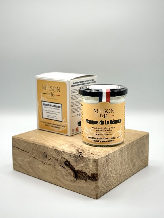 Bougie parfumée 180g - Mangue de La Réunion