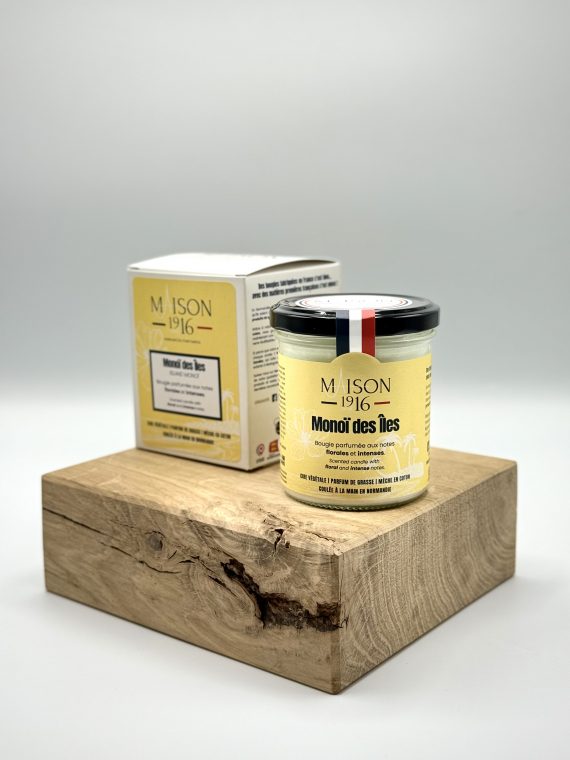 Bougie parfumée 180g - Monoï des Îles