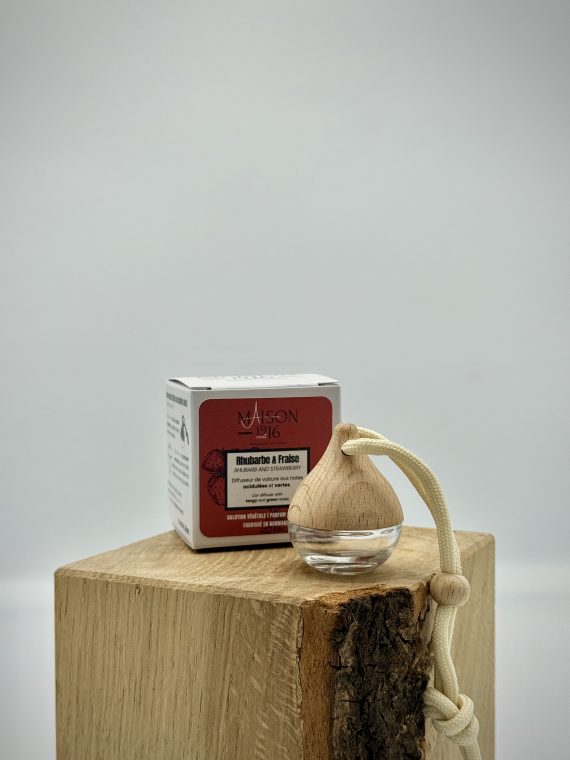 Diffuseur de Voiture 7mL -Rhubarbe & Fraise