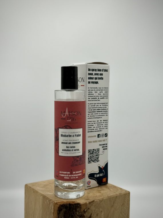 Spray d'Ambiance 100mL - Rhubarbe & Fraise