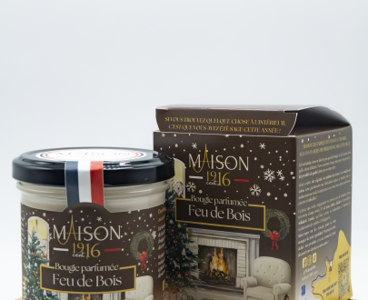 Bougie parfumée 180g - Feu de Bois